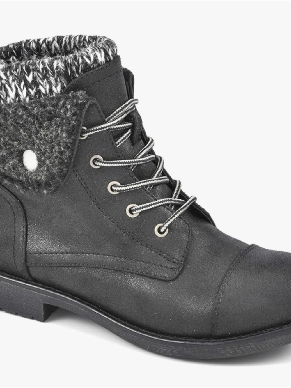 CLIFFS BY WHITE MOUNTAIN Women's Black Duena Hiking Style Boot Size 11
